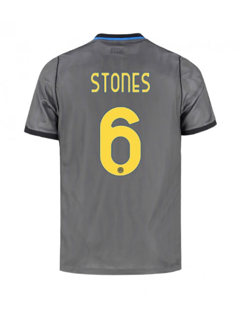 Moški Nogometna dresi replika Inter Milan John Stones #6 Tretji 2026-27 Kratek rokav Moški Nogometna dresi replika Inter Milan John Stones #6 Tretji 2026-27 Kratek rokav